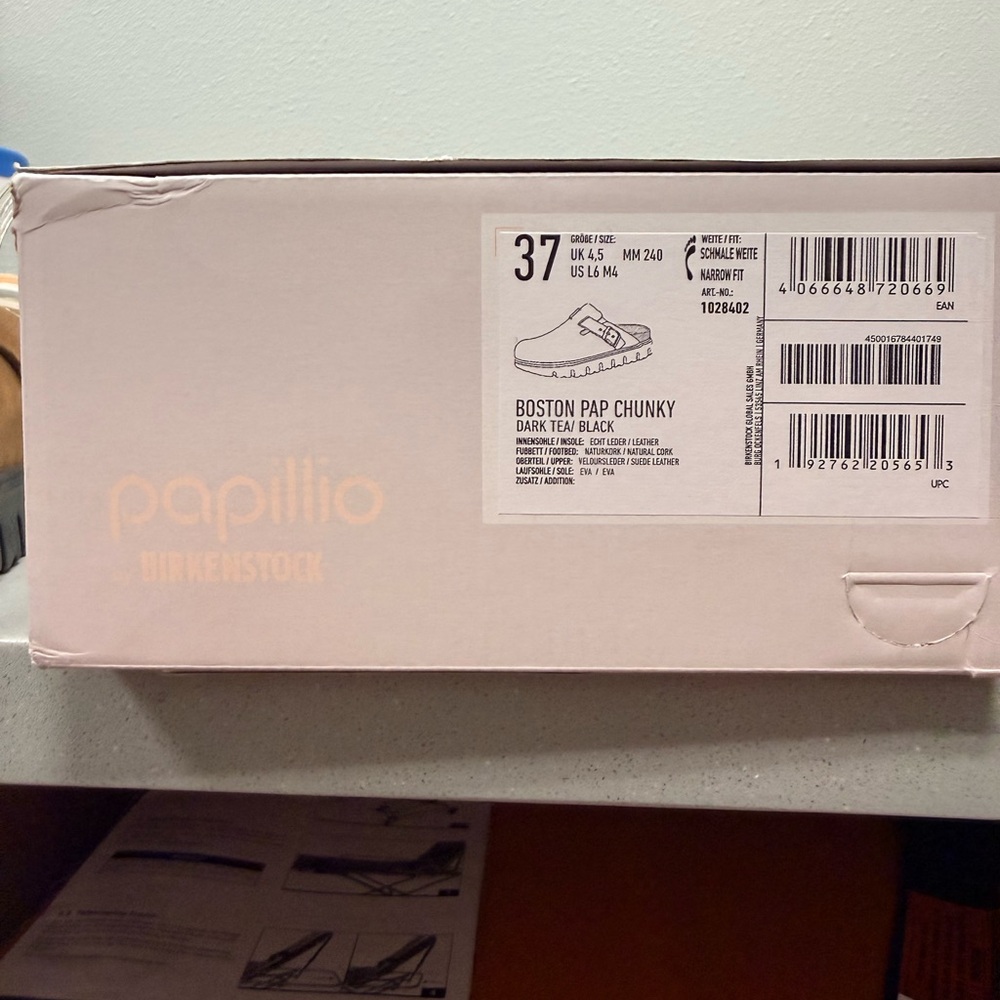 Papillio Boston Pap Chunky Mules - Dark Teal and Black
